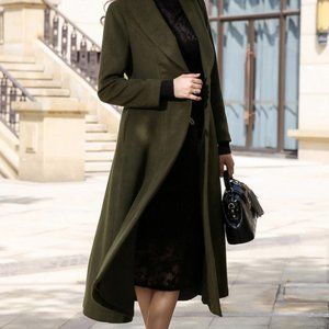 NWT Metisu Boutique | Shawl Collar Wool Coat